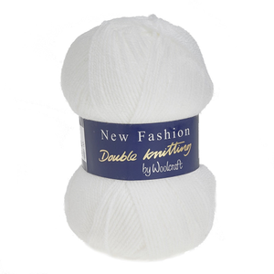 Woolcraft New Fashion DK - 100g White