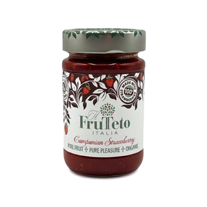 Organic Campanian Strawberry 100% Fruit Spread (FruTeto Italia) 215g