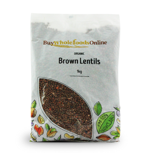 Organic Brown Lentils 1kg