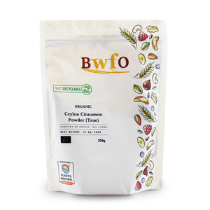 Organic Ceylon Cinnamon Powder (True) 250g