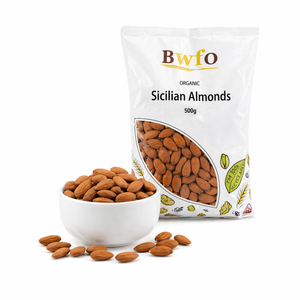 Organic Sicilian Almonds 500g