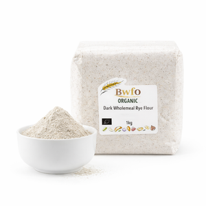 Organic Dark Wholemeal Rye Flour 1kg