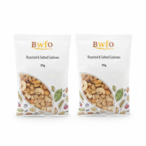 Cashew Nuts Whole, Roasted & Salted 250g