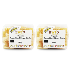 Organic Crystallised Ginger 250g