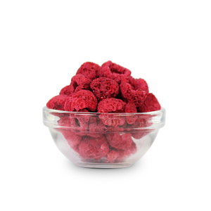 Freeze Dried Whole Raspberries 100g