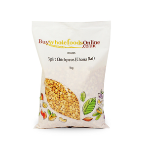 Organic Split Chickpeas (Chana Dal) 1kg