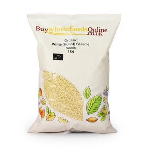 Organic White (Hulled) Sesame Seeds 1kg
