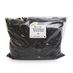 Black Sunflower Seeds for Birds 1kg