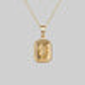 HEART KEEPER. Anatomical Heart Under Glass™ Necklace - Gold - Gold