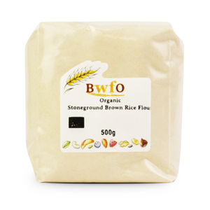 Organic Brown Rice Flour Stoneground 500g