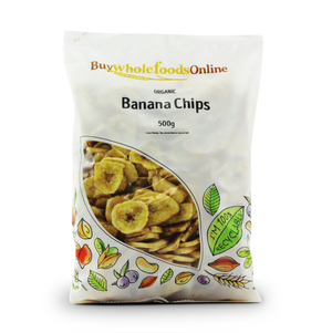 Organic Banana Chips 500g