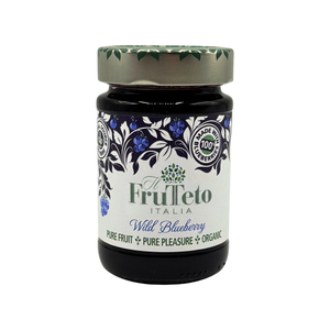 Organic Wild Blueberry 100% Fruit Spread (FruTeto Italia) 215g