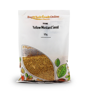 Organic Mustard Seed Yellow 125g