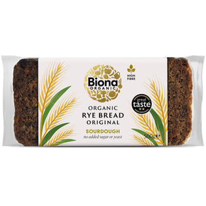 Organic Rye Sourdough Bread - No Added Yeast (Biona) 500g