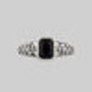 IN MEMORIAM. Onyx Ashes Cremation Ring - Silver / Small