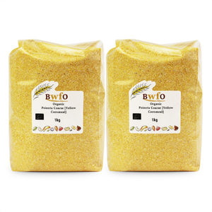 Organic Polenta Coarse [Yellow Cornmeal] 2kg