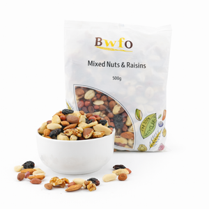 Mixed Nuts & Raisins 500g