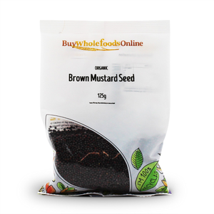 Organic Mustard Seed Brown 125g