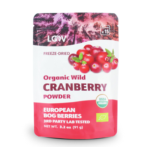Organic Wild Cranberry Powder (Loov) 90g