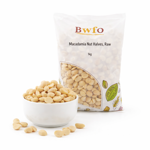 Macadamia Nut Halves, Raw 1kg