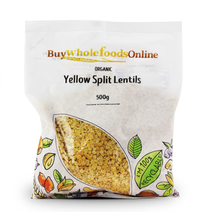 Organic Yellow Split Lentils 500g