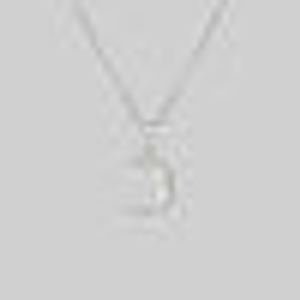 ELIN. Sun & Moon Layering Necklaces - Silver - Silver / Pair