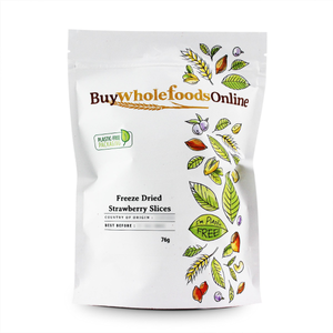 Freeze Dried Strawberry Slices 76g