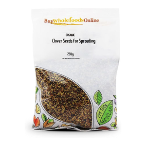 Organic Clover Seeds for Sprouting 250g