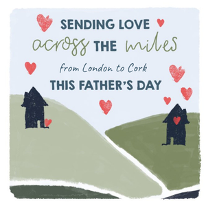Moonpig Across The Miles Father's Day Card