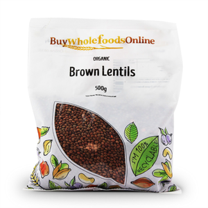 Organic Brown Lentils 500g