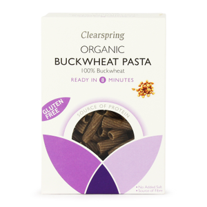 Organic Buckwheat Pasta - Tortiglioni (Clearspring) 250g