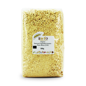 Textured Vegetable Protein - Plain Mince (TVP) 500g
