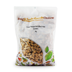 Honey Toasted Oat & Rice Crispy Granola Clusters 1kg