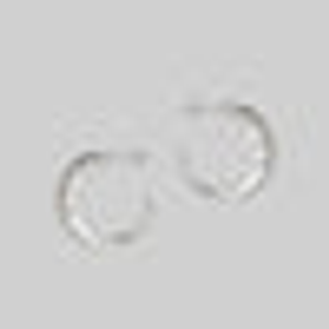 GOOD NIGHT. Man in the Moon Crescent Earrings - Silver - Silver