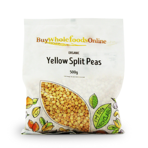Organic Yellow Split Peas 500g