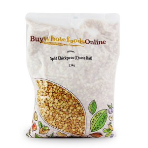 Organic Split Chickpeas (Chana Dal) 2.5kg