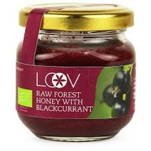 Organic Forest Honey with Blackcurrant (Loov) 150g