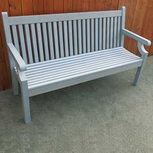 Winawood Sandwick 3 Seater Bench - Grey - L:156.6 X W:60 X H:93.5