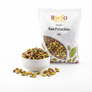 Organic Pistachio Nuts 500g