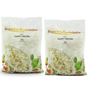 Organic Coconut Chips, Raw 2.5kg