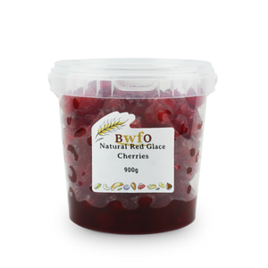 Glace Cherries, Natural Colour - Red 900g