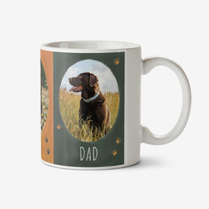 Best Dog Dad Photo Upload Mug