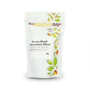 Freeze Dried Strawberry Slices 26g