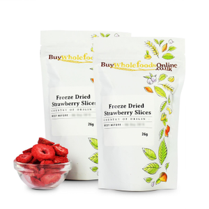 Freeze Dried Strawberry Slices 52g