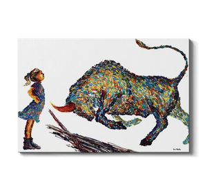 Fearless Girl And Bull