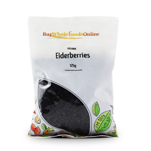 Organic Elderberries 125g