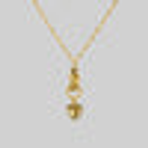 ALL OF ME. Hand Grasping Heart Necklace - Gold