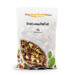 Dried Lemon Peel Cut 125g