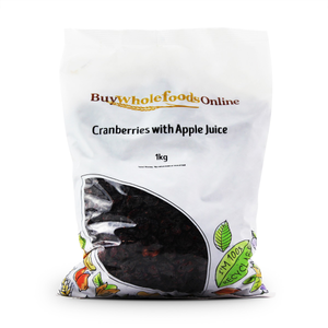 Dried Cranberries Infused with Apple Juice 3kg