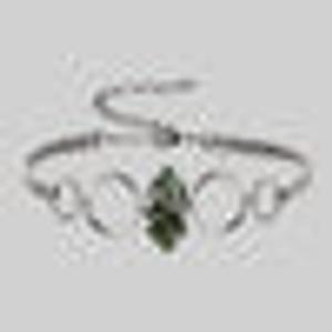 The Swamp Roots Gemstone Choker - Silver - Silver